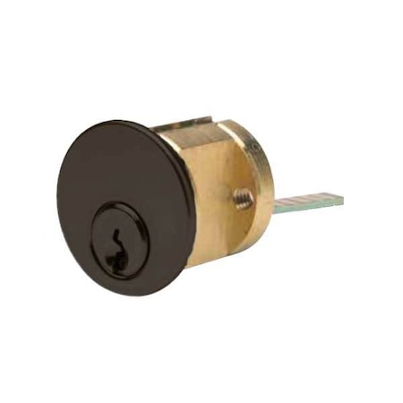 Ilco: Rim Cylinder ,  5 Pin, Schlage C  Long Standard Cam, Oil Rubbed Bronze  ,Keyed Alike In Pairs